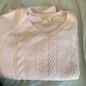 Pink sweater
